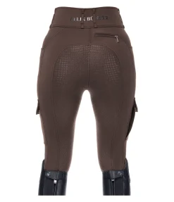 Felix Bühler Pantalon d'équitation thermique hybride à fond intégral grip Madeleine chocolat noir Sale