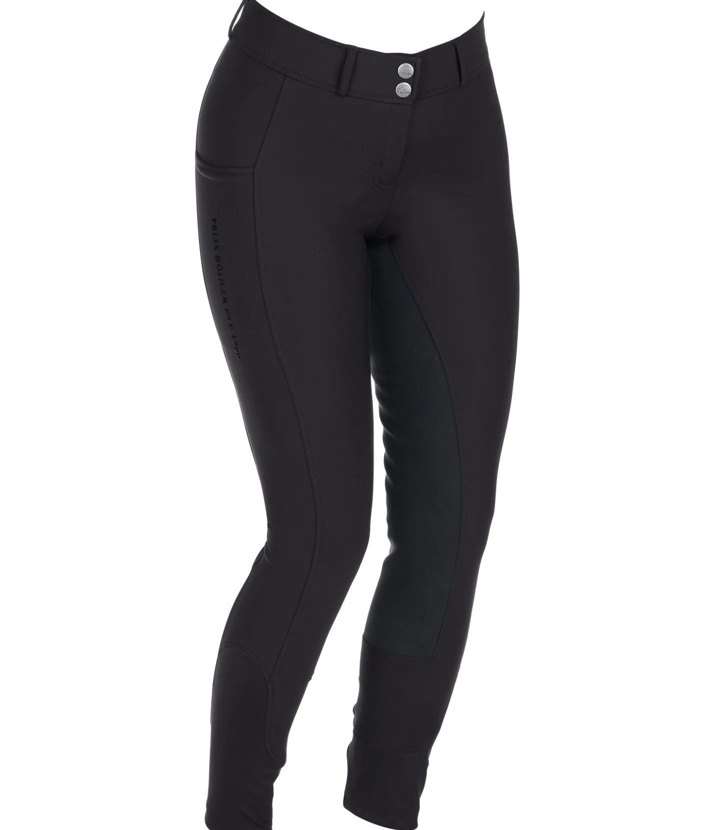 Felix Bühler Pantalon d'équitation thermique pro à fond intégral Juliette noir Sale