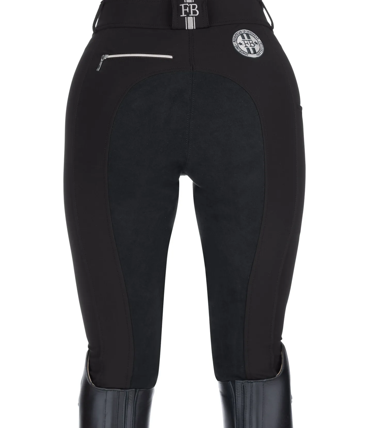 Felix Bühler Pantalon d'équitation thermique pro à fond intégral Juliette noir Sale