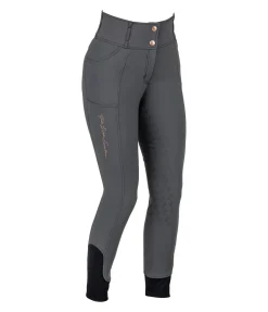 Felix Bühler Pantalon d'équitation thermique à fond intégral grip Jessica carbone New