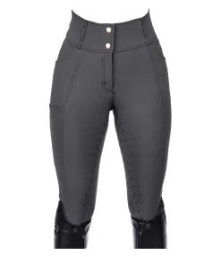 Felix Bühler Pantalon d'équitation thermique à fond intégral grip Jessica carbone New