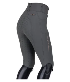 Felix Bühler Pantalon d'équitation thermique à fond intégral grip Jessica carbone New