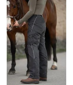 TWIN OAKS Pantalon d'équitation thermique noir