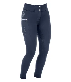 Felix Bühler Pantalon d'équitation thermique hybride à fond intégral grip Cheyenne navy Sale