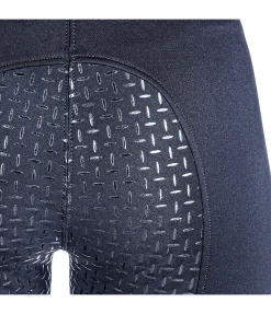 Equilibre Pantalon d'équitation thermique et hybride à fond intégral grip enfant Talea bleu minuit Sale