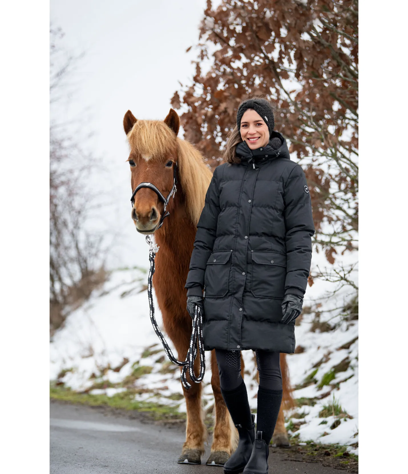 FENGUR Parka Elva noir Online