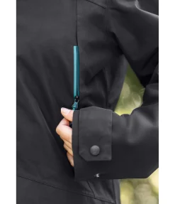 EQUESTRIAN WORK WEAR Parka d'extérieur technique 3 en 1 avec gilet amovible noir Sale