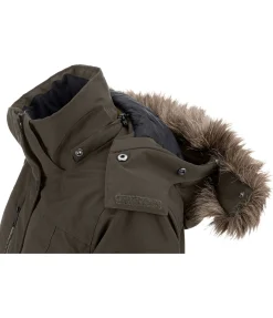 Felix Bühler Parka d'équitation technique à capuche Ulla olive foncée Sale