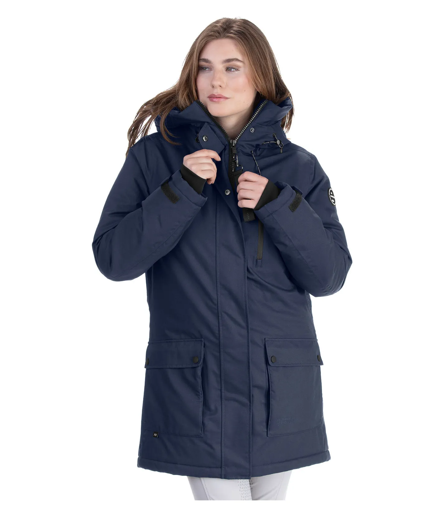 Felix Bühler Parka d'équitation technique à capuche Anouk navy Best