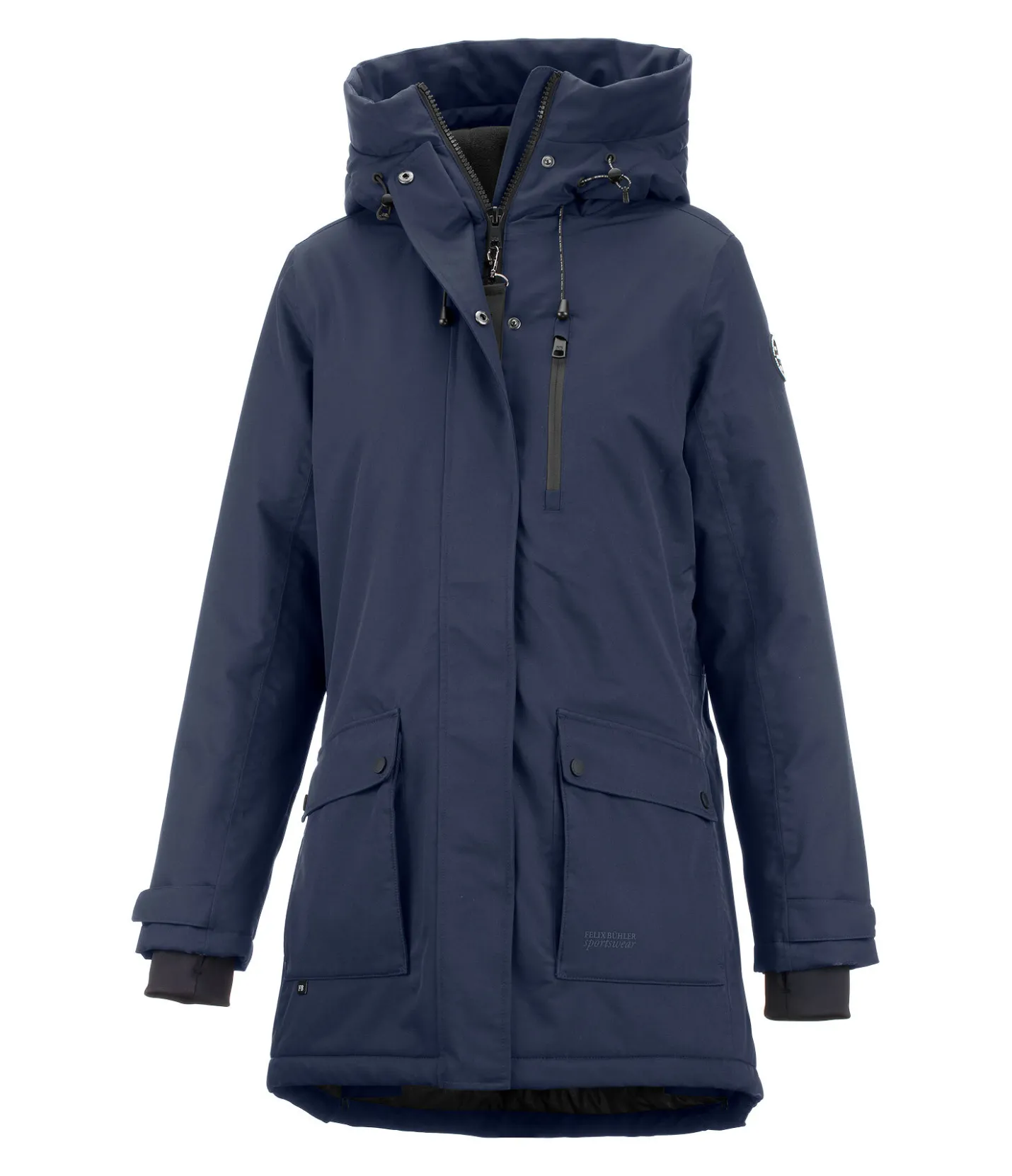 Felix Bühler Parka d'équitation technique à capuche Anouk navy Best