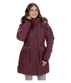 Felix Bühler Parka d'équitation technique à capuche Ulla acajou Discount