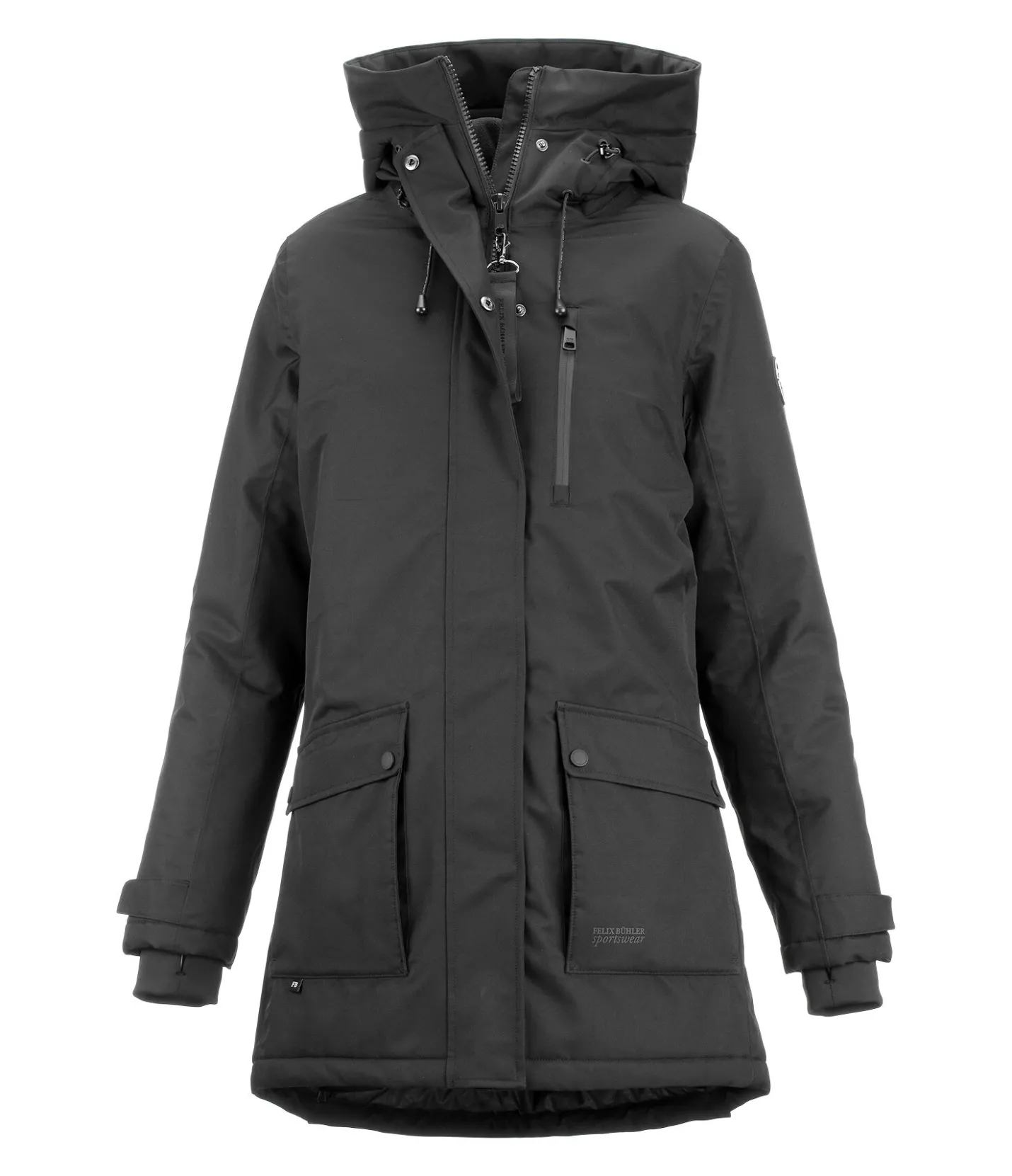 Felix Bühler Parka d'équitation technique à capuche Anouk noir Online