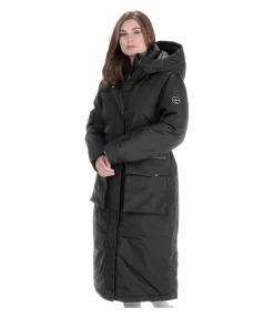 Felix Bühler Parka longue à capuche Claudi noir Clearance