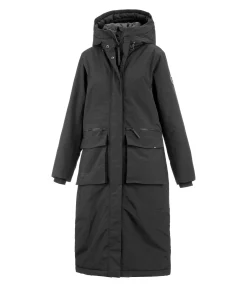 Felix Bühler Parka longue à capuche Claudi noir Clearance
