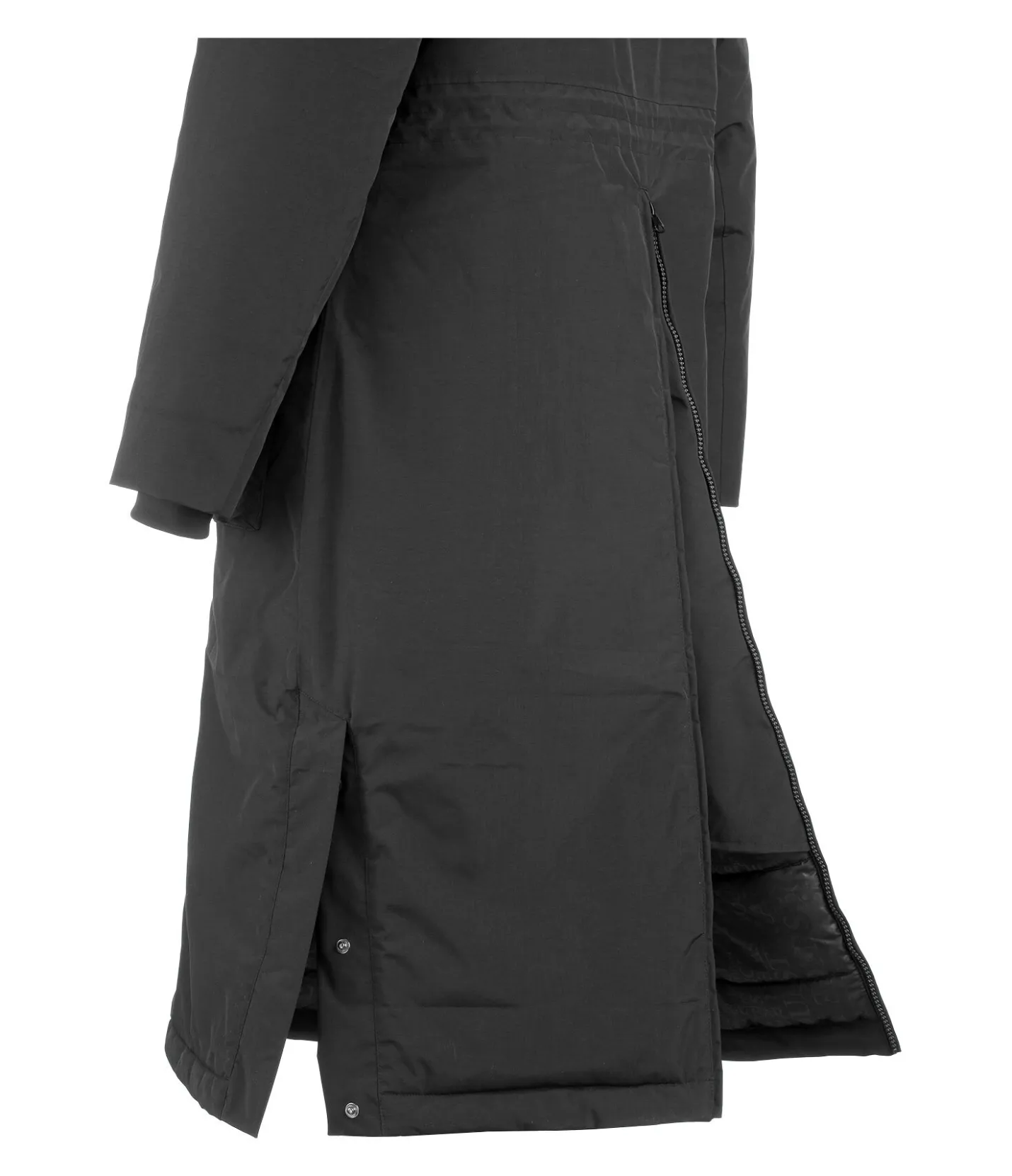 Felix Bühler Parka longue à capuche Claudi noir Clearance