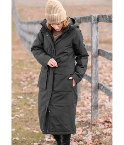 Felix Bühler Parka longue à capuche Claudi noir Clearance