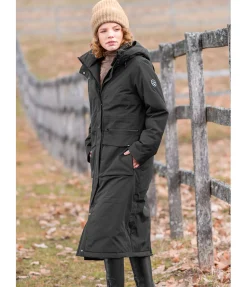 Felix Bühler Parka longue à capuche Claudi noir Clearance