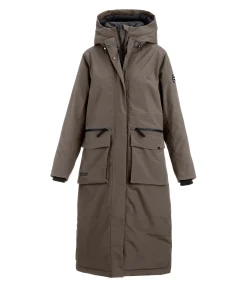 Felix Bühler Parka longue à capuche Claudi taupe foncé Hot