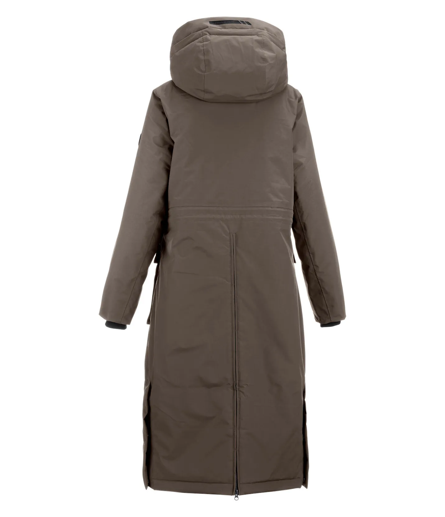Felix Bühler Parka longue à capuche Claudi taupe foncé Hot