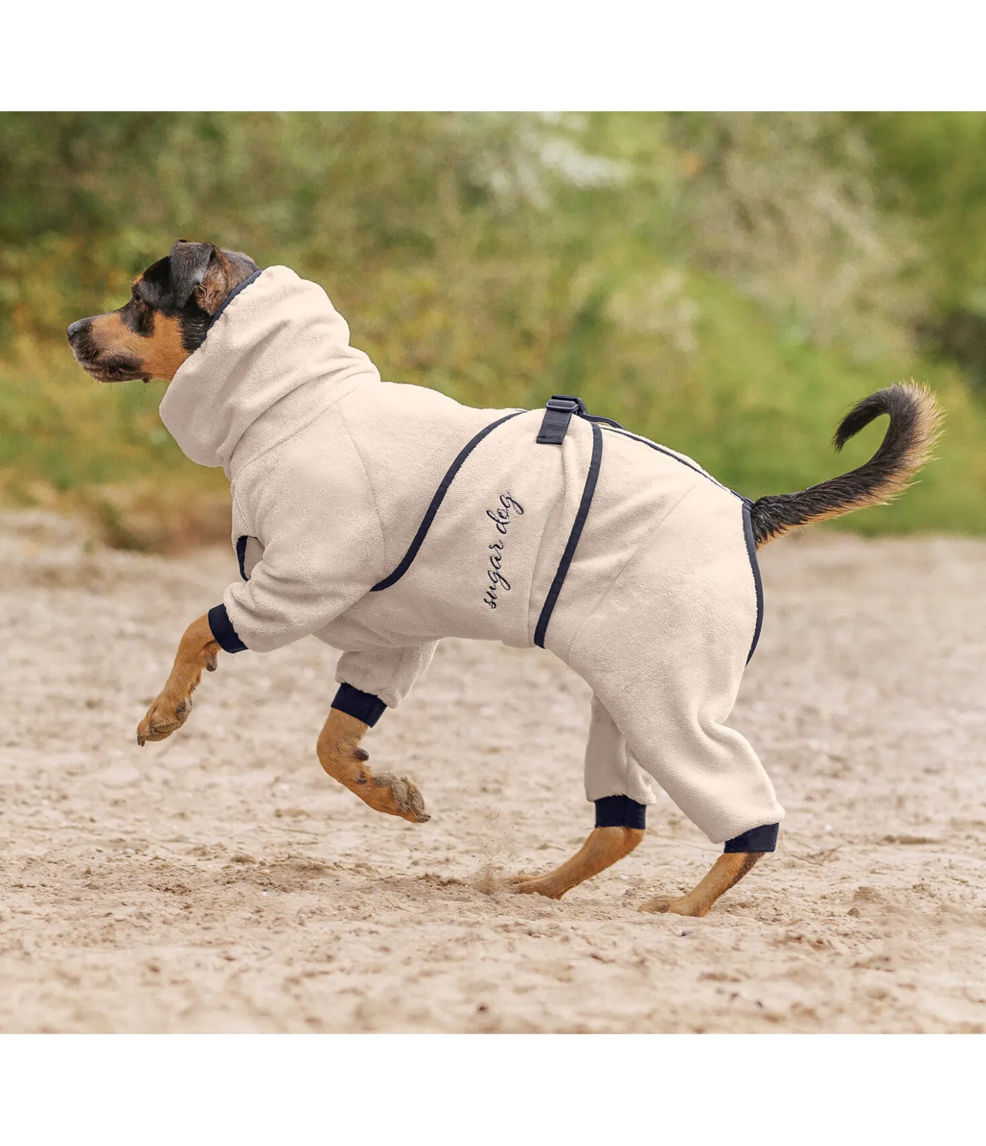 sugar dog Peignoir pour chien Allover Dry milkshake Outlet