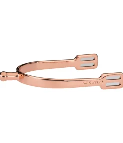 SILK STEEL Éperons à bout rond Glossy Rose rose-doré Sale