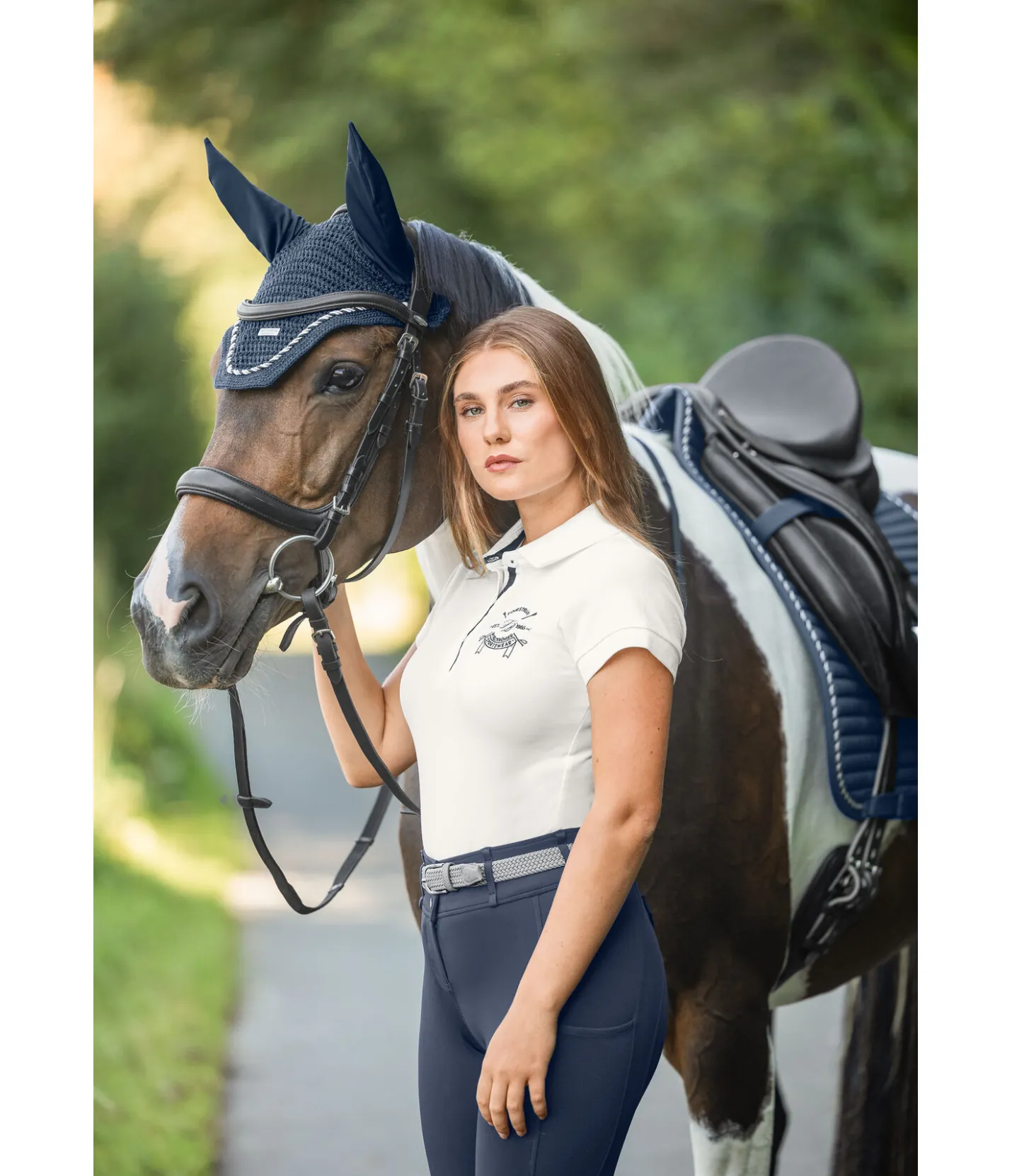 Felix Bühler Polo Libby blanc