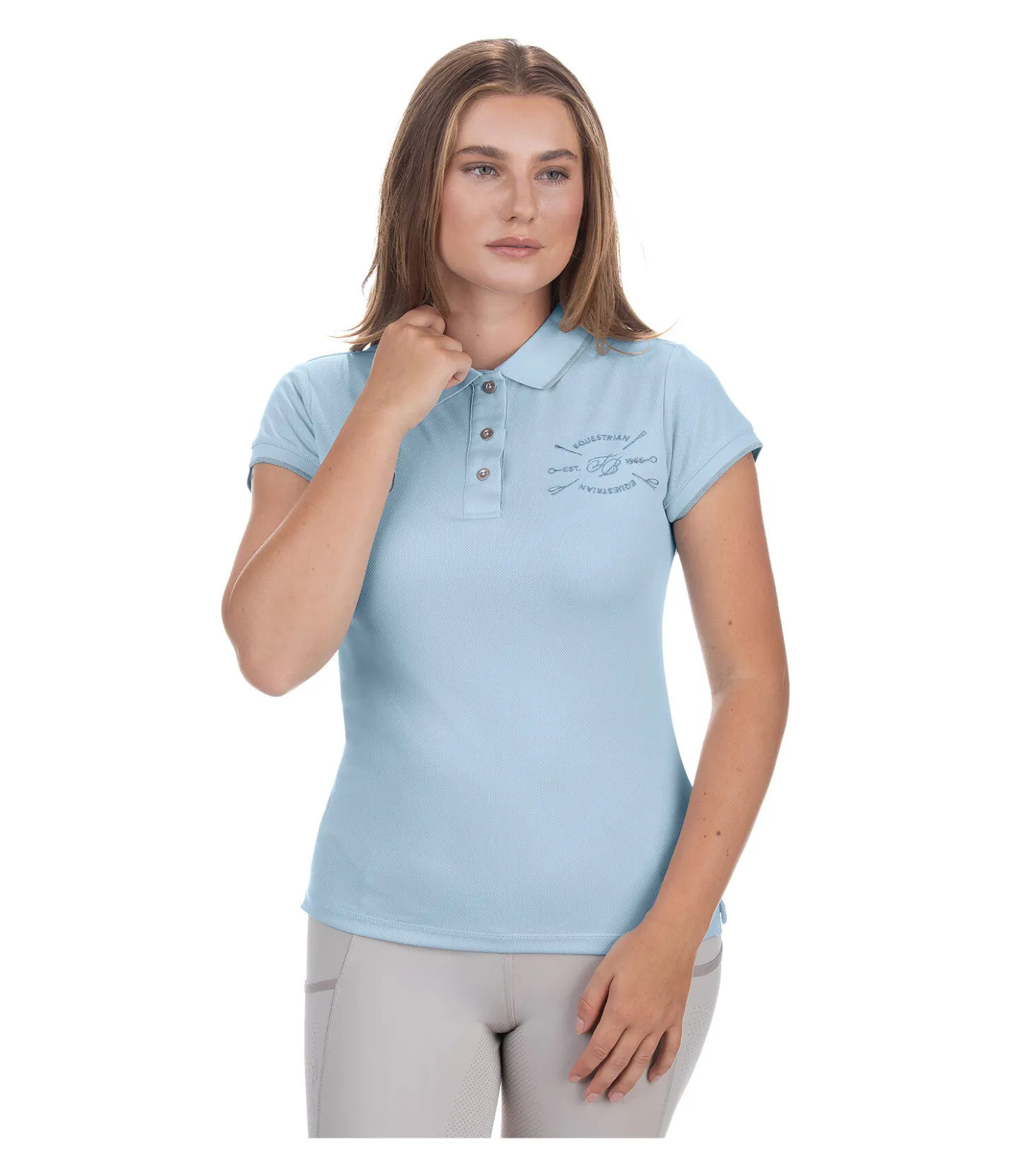 Felix Bühler Polo technique Mavie bleu pastel Best