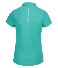 STEEDS Polo technique enfant Madlen II vert aqua Discount