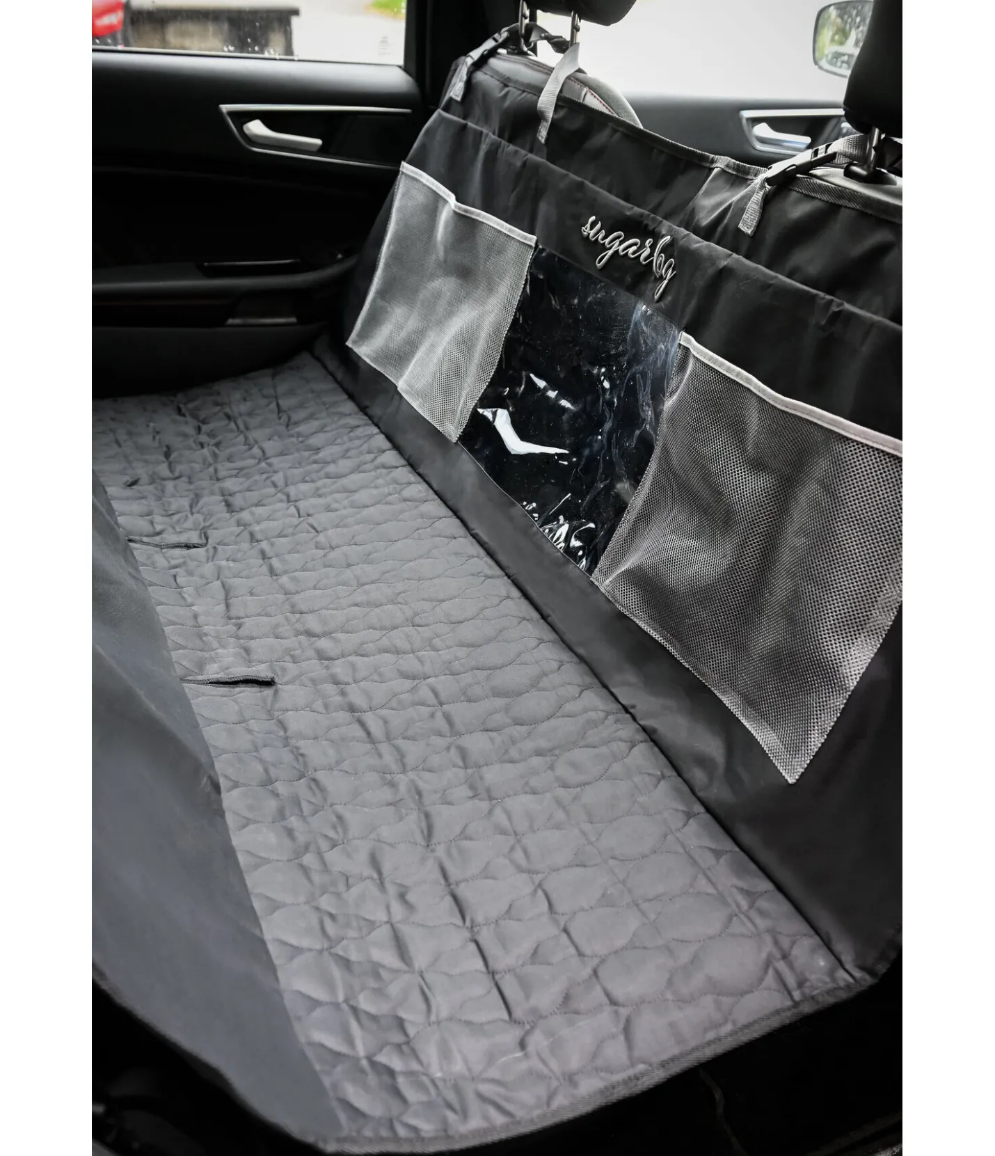 sugar dog Protection universelle pour banquette arrière Road Trip noir Best
