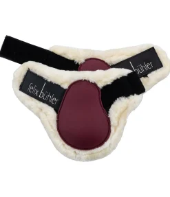 Felix Bühler Protège-boulets en TPU avec polaire Teddy cabernet New