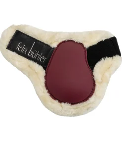 Felix Bühler Protège-boulets en TPU avec polaire Teddy cabernet New