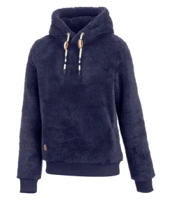 STEEDS Pull à capuche en polaire Teddy enfant Bette marine Outlet