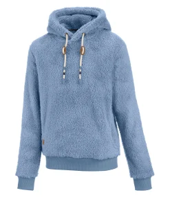 STEEDS Pull à capuche en polaire Teddy enfant Bette bleu cristal Best