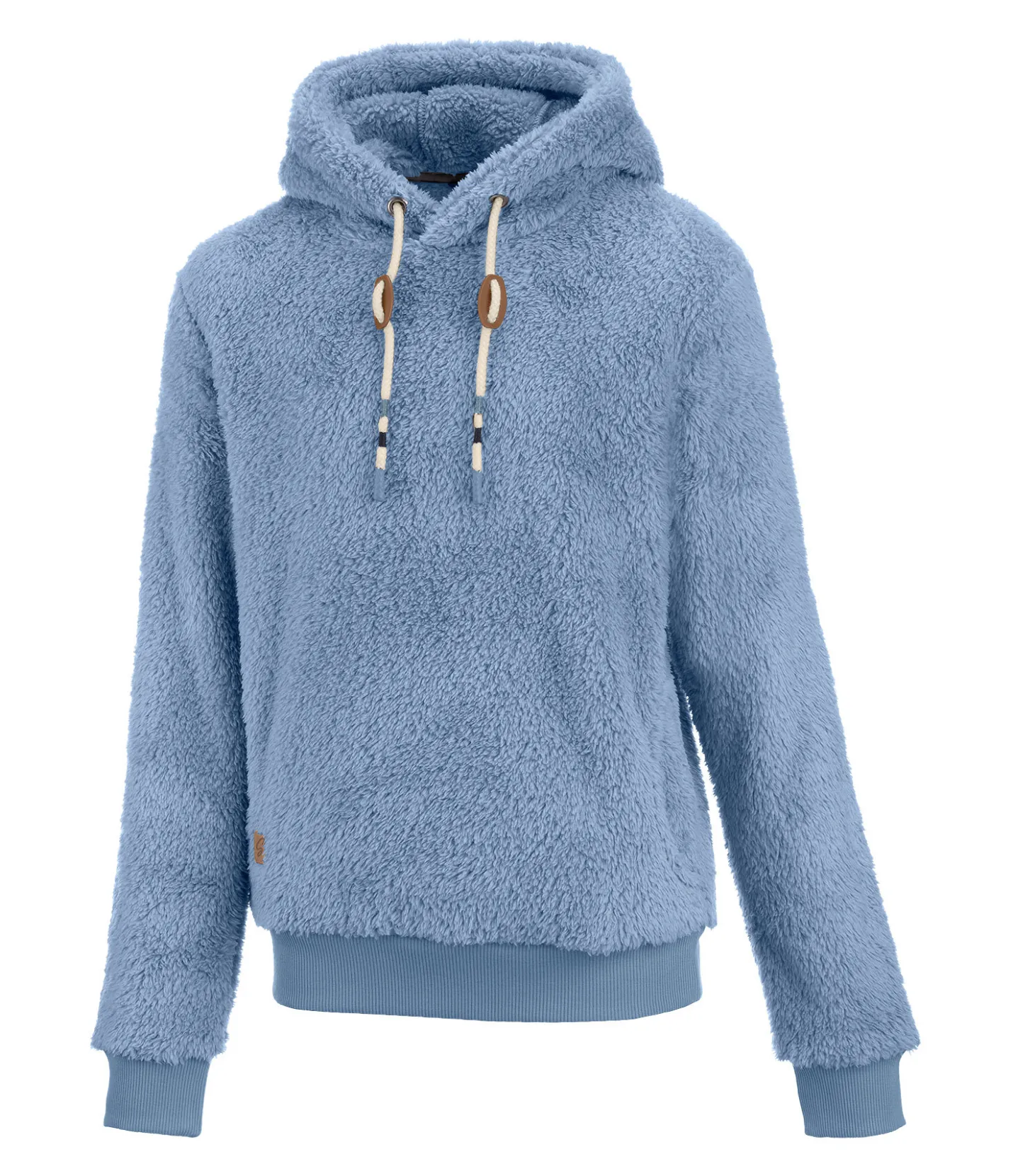 STEEDS Pull à capuche en polaire Teddy enfant Bette bleu cristal Best
