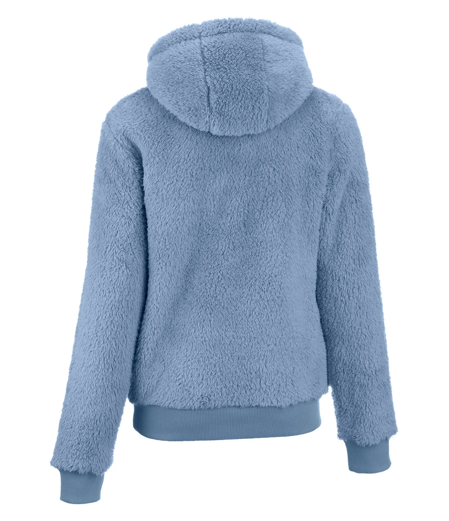 STEEDS Pull à capuche en polaire Teddy enfant Bette bleu cristal Best
