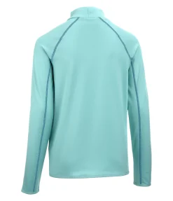 STEEDS Pull à col roulé technique en stretch enfant Elliot bleu lagune Clearance