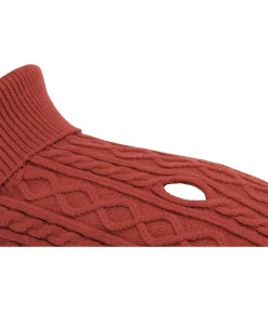 sugar dog Pull col roulé Maisie terre cuite Outlet