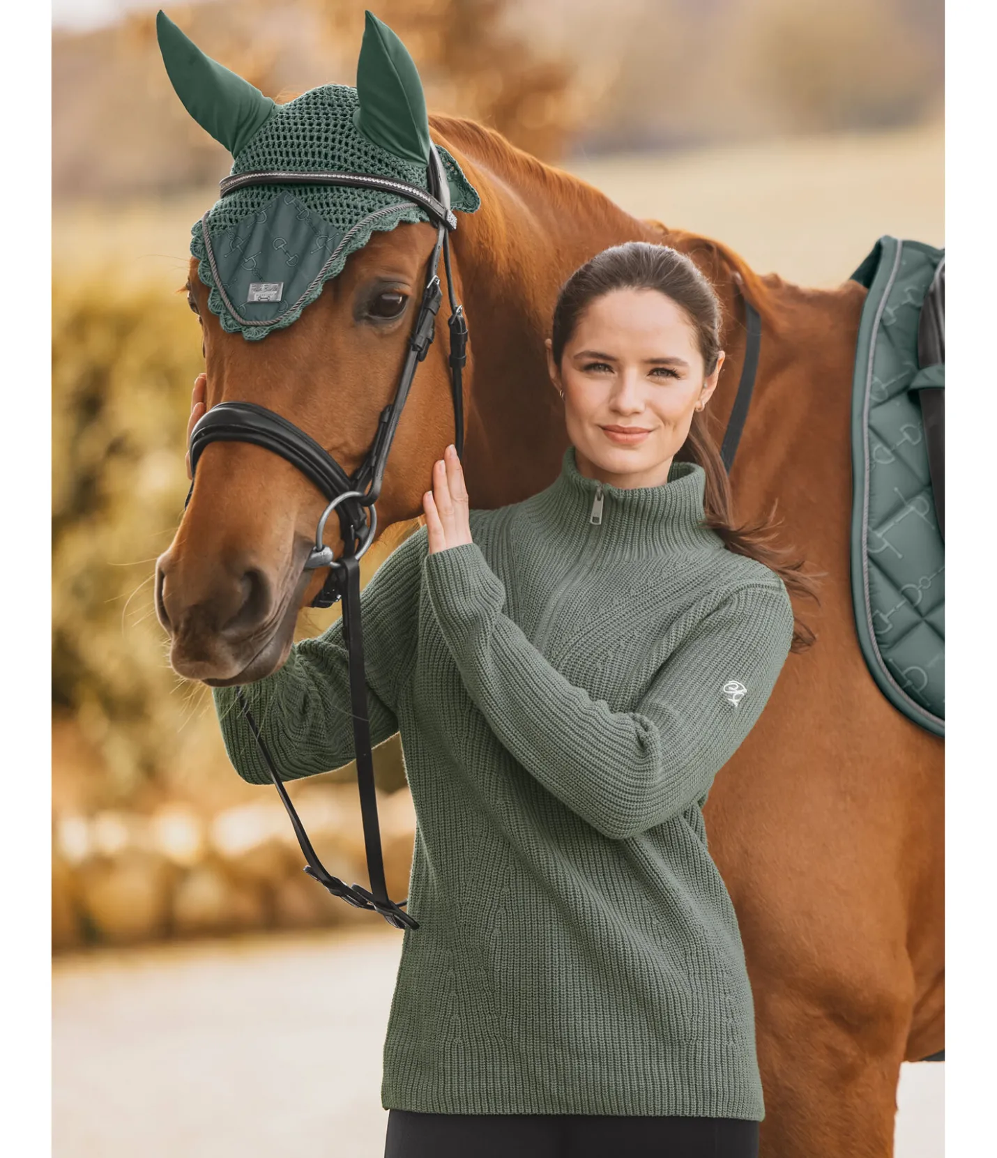 Felix Bühler Pull en maille Madleen vert pastel New