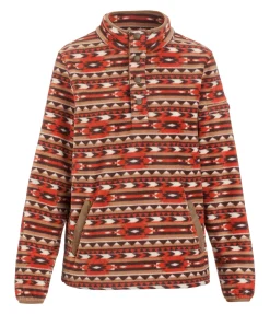 STONEDEEK Pull polaire Sally brun rouille Sale