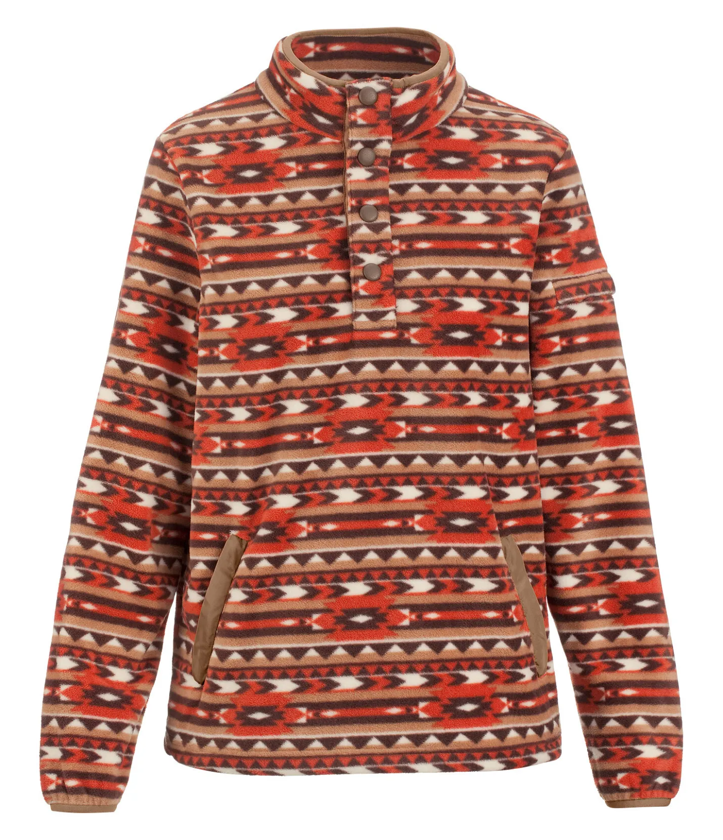 STONEDEEK Pull polaire Sally brun rouille Sale