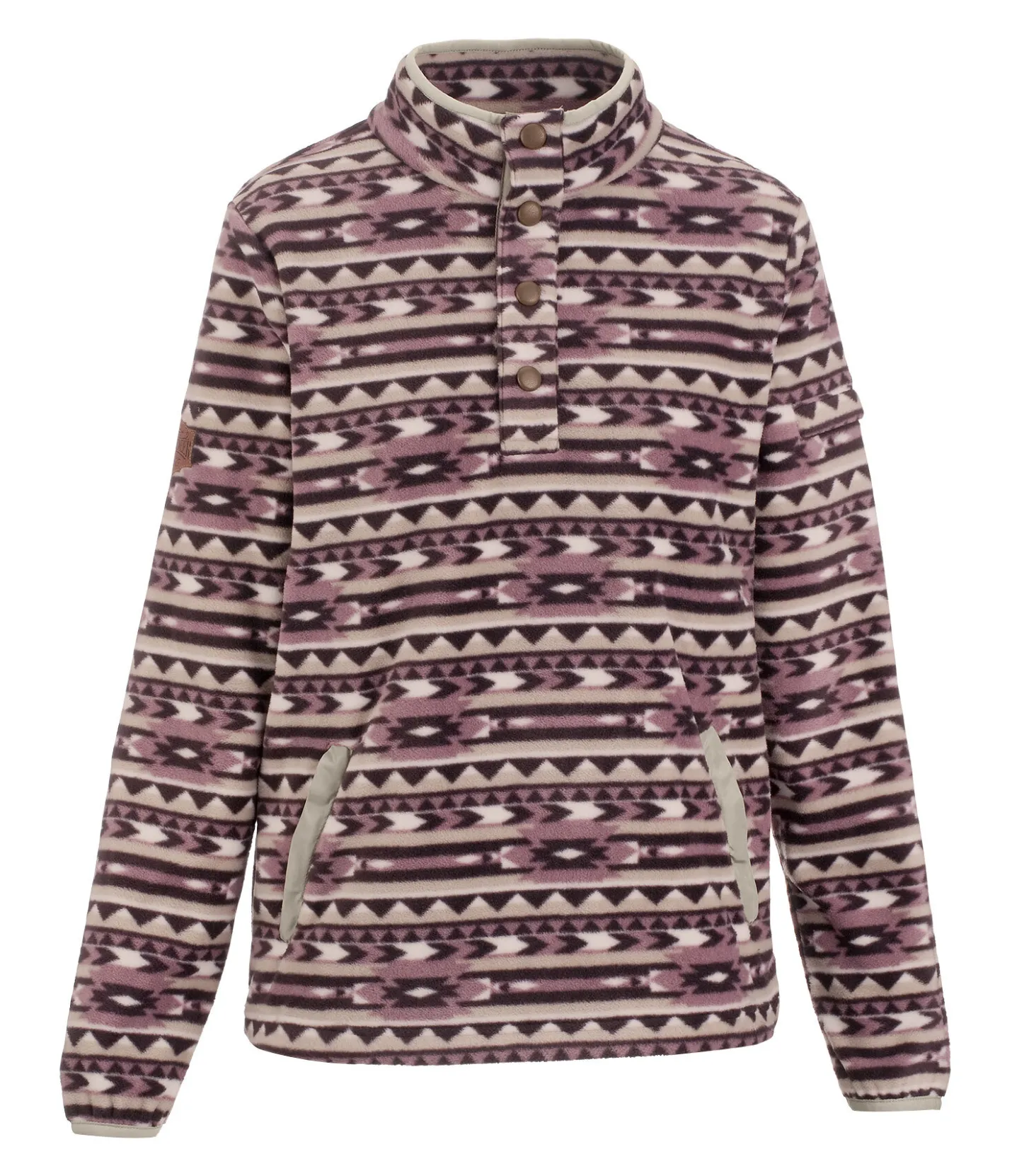 STONEDEEK Pull polaire Sally châtaigne