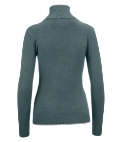 Felix Bühler Pull-over à col roulé Janne vert jade New