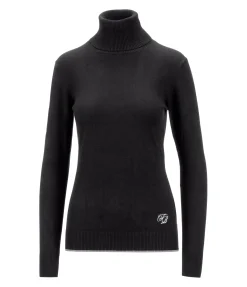 Felix Bühler Pull-over à col roulé Janne noir Sale