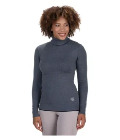 Felix Bühler Pull-over à col roulé Janne violet givré Hot