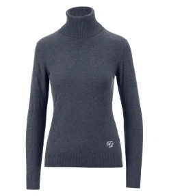 Felix Bühler Pull-over à col roulé Janne violet givré Hot