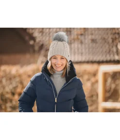Felix Bühler Pull-over à col roulé Janne champagne Discount