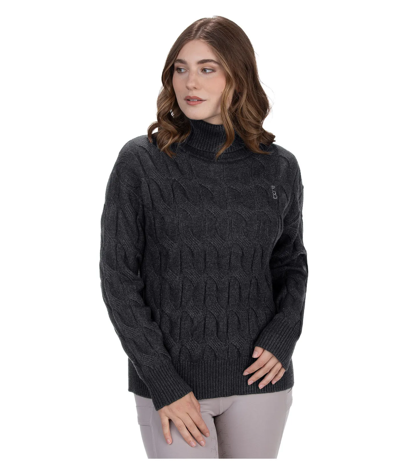 Felix Bühler Pull-over à col roulé Lea noir Clearance