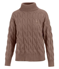 Felix Bühler Pull-over à col roulé Lea cannelle Hot