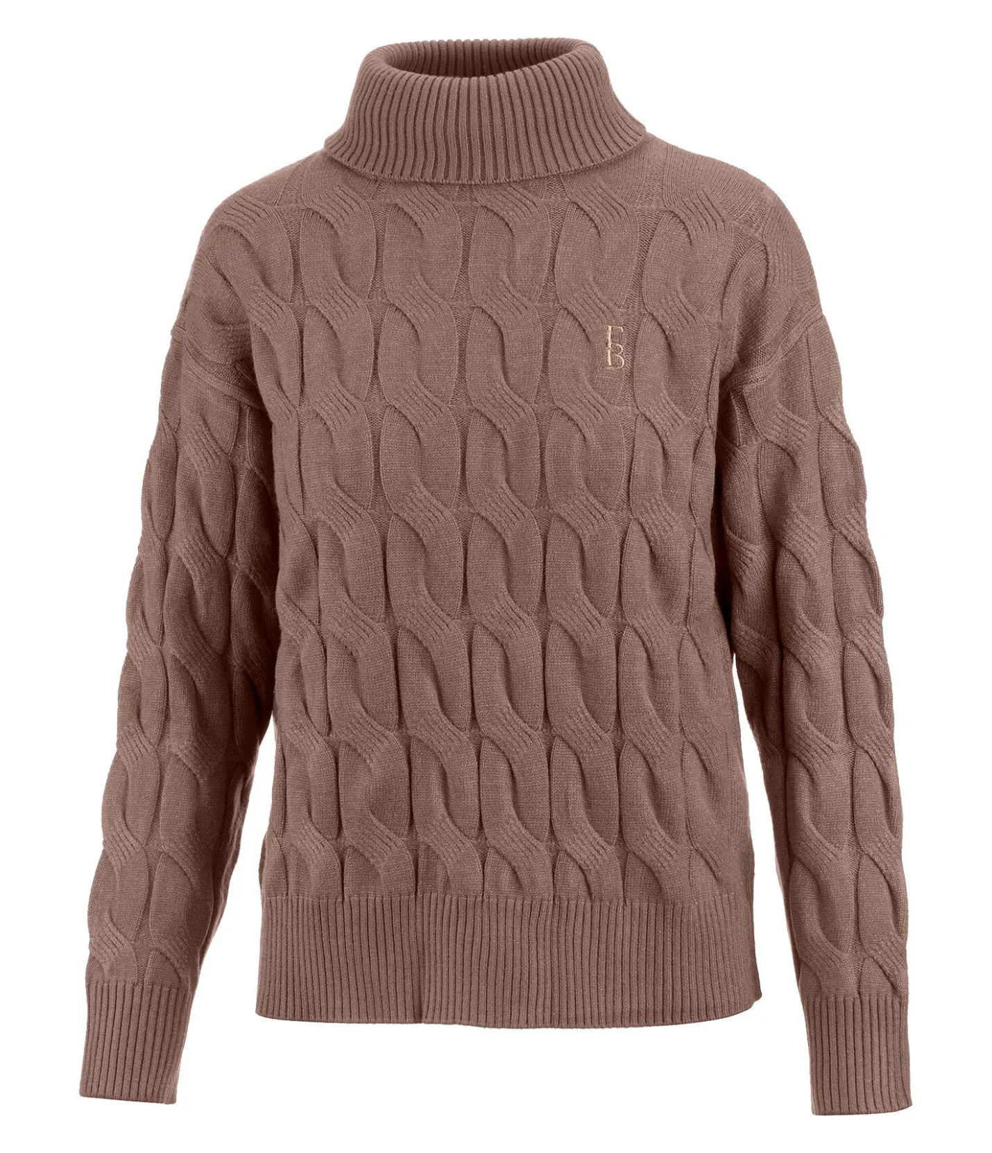 Felix Bühler Pull-over à col roulé Lea cannelle Hot