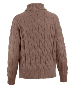 Felix Bühler Pull-over à col roulé Lea cannelle Hot